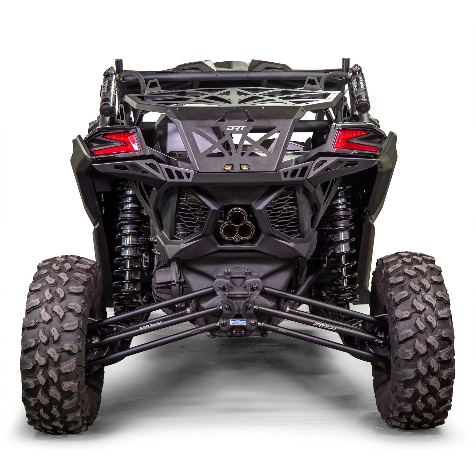 DRT Heavy-Duty Can-Am X3 Rear Bumper with 35-in Tire Carrier