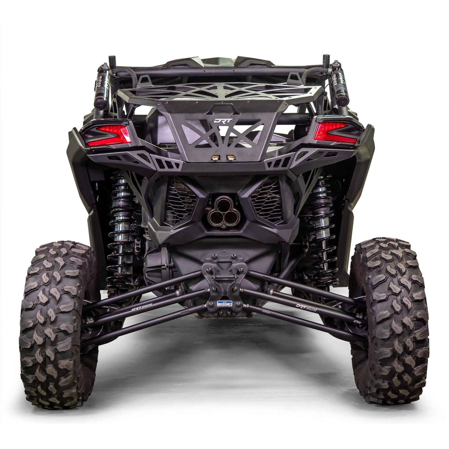 DRT Heavy-Duty Can-Am X3 Rear Bumper with 35-Inch Tire Carrier