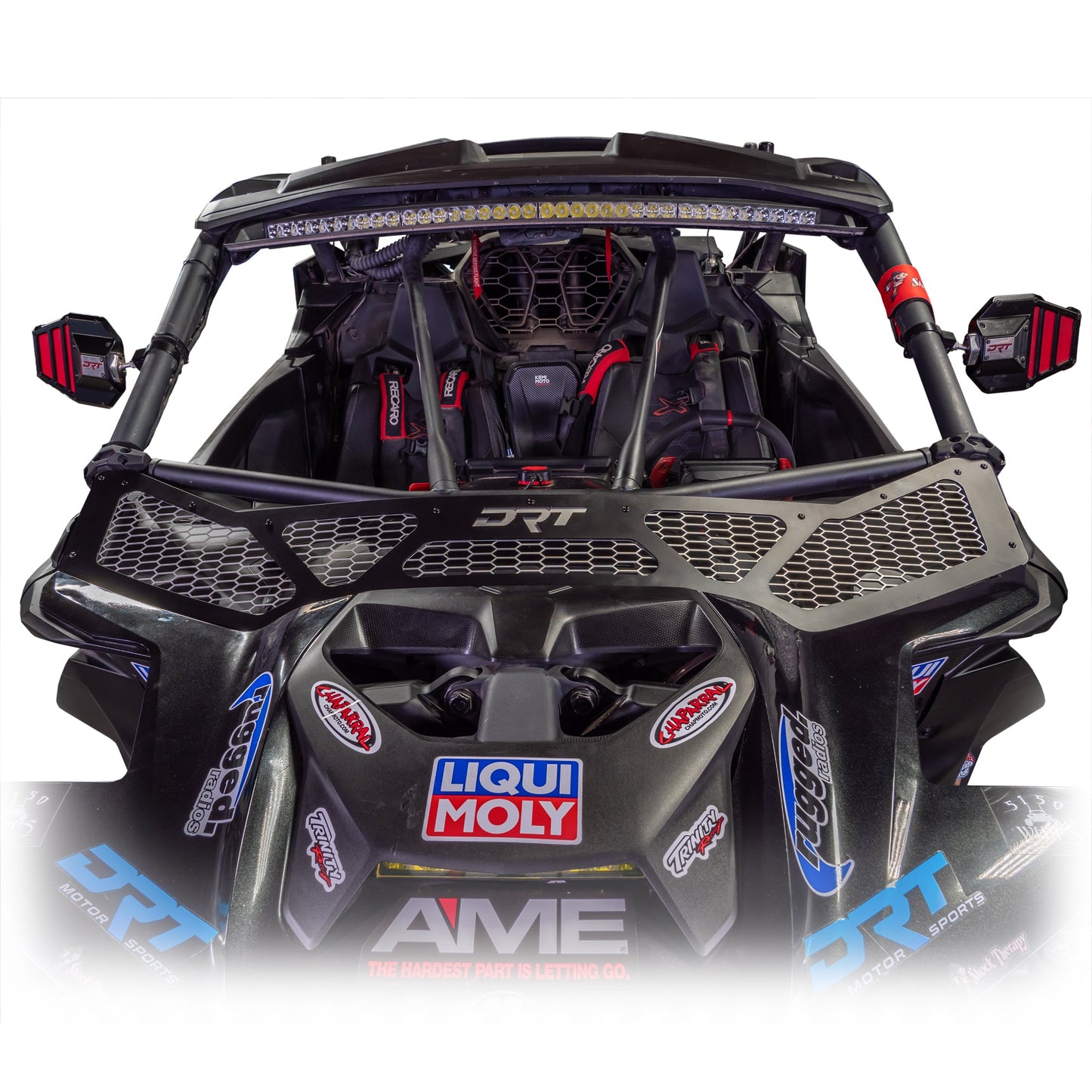 DRT Motorsports Aluminum Wind Diffuser for 2024+ Can‑Am Maverick R