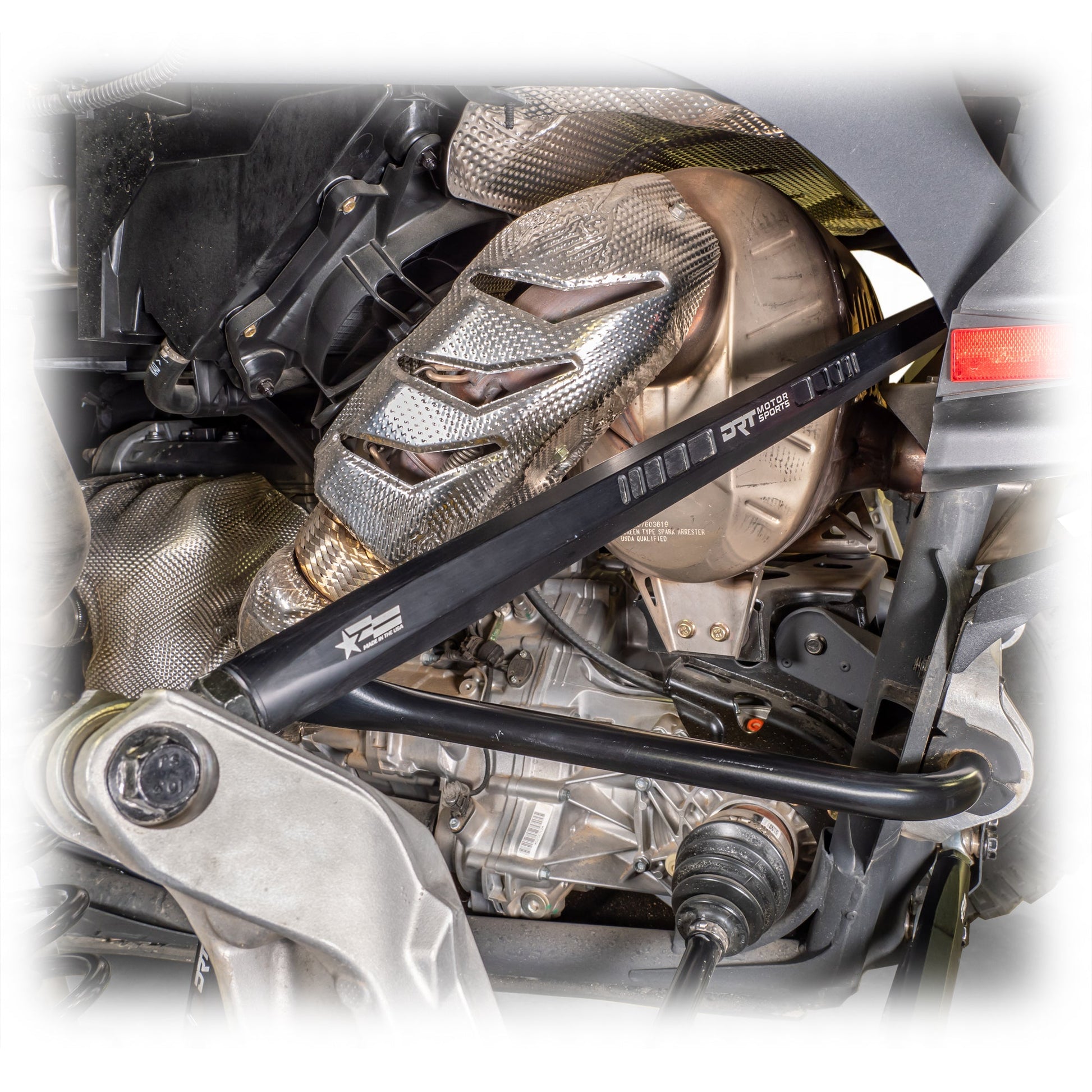 DRT Can‑Am Maverick R Hex Bar Radius Rod Set 2024+