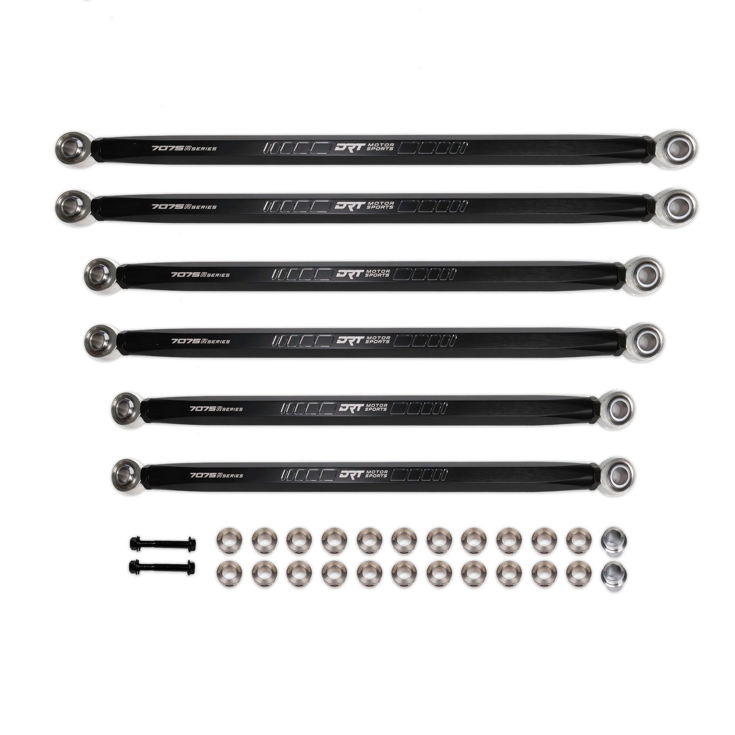 DRT Motorsports 7075 Aluminum Hex Bar Radius Rod Set