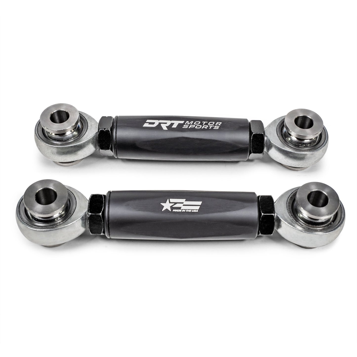 DRT Billet Aluminum Adjustable Front Hex Bar Sway Link Kit