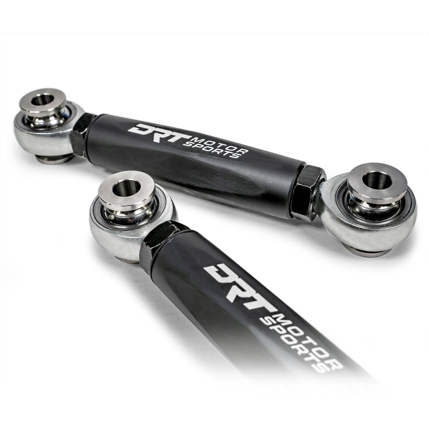 DRT Billet Aluminum Adjustable Front Hex Bar Sway Link Kit