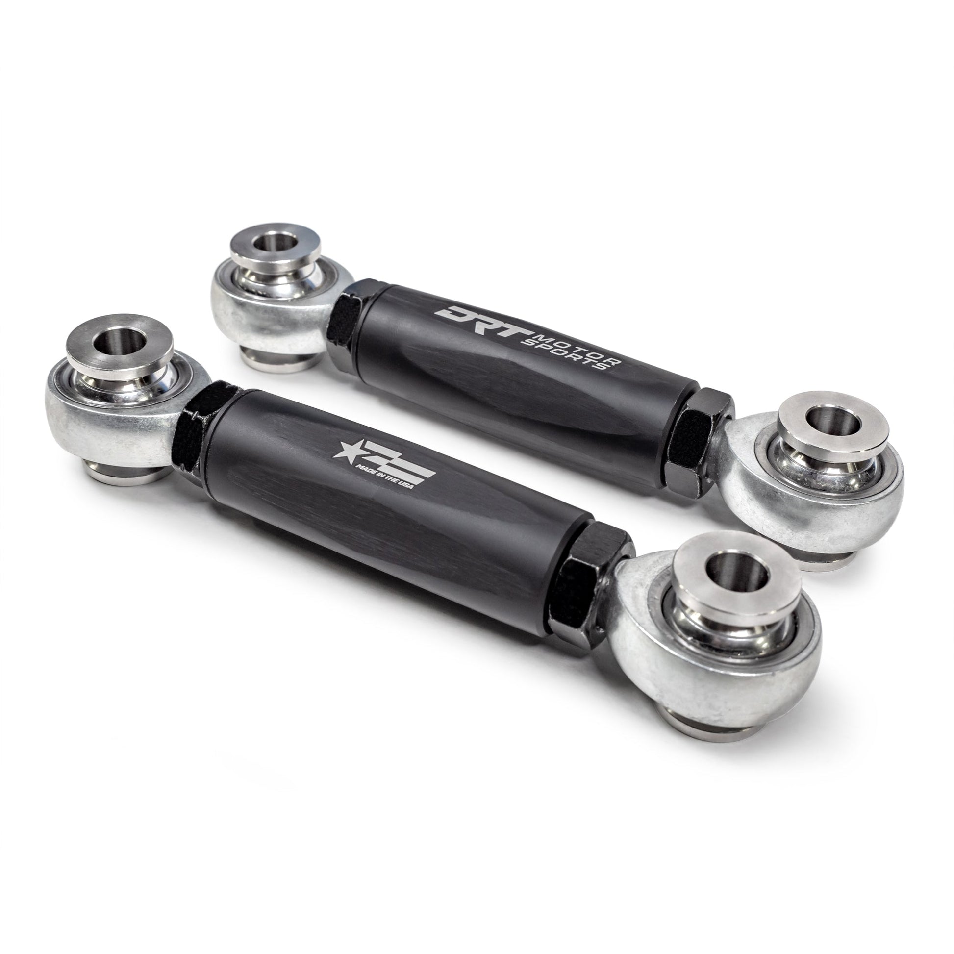 DRT Billet Aluminum Adjustable Front Hex Bar Sway Link Kit