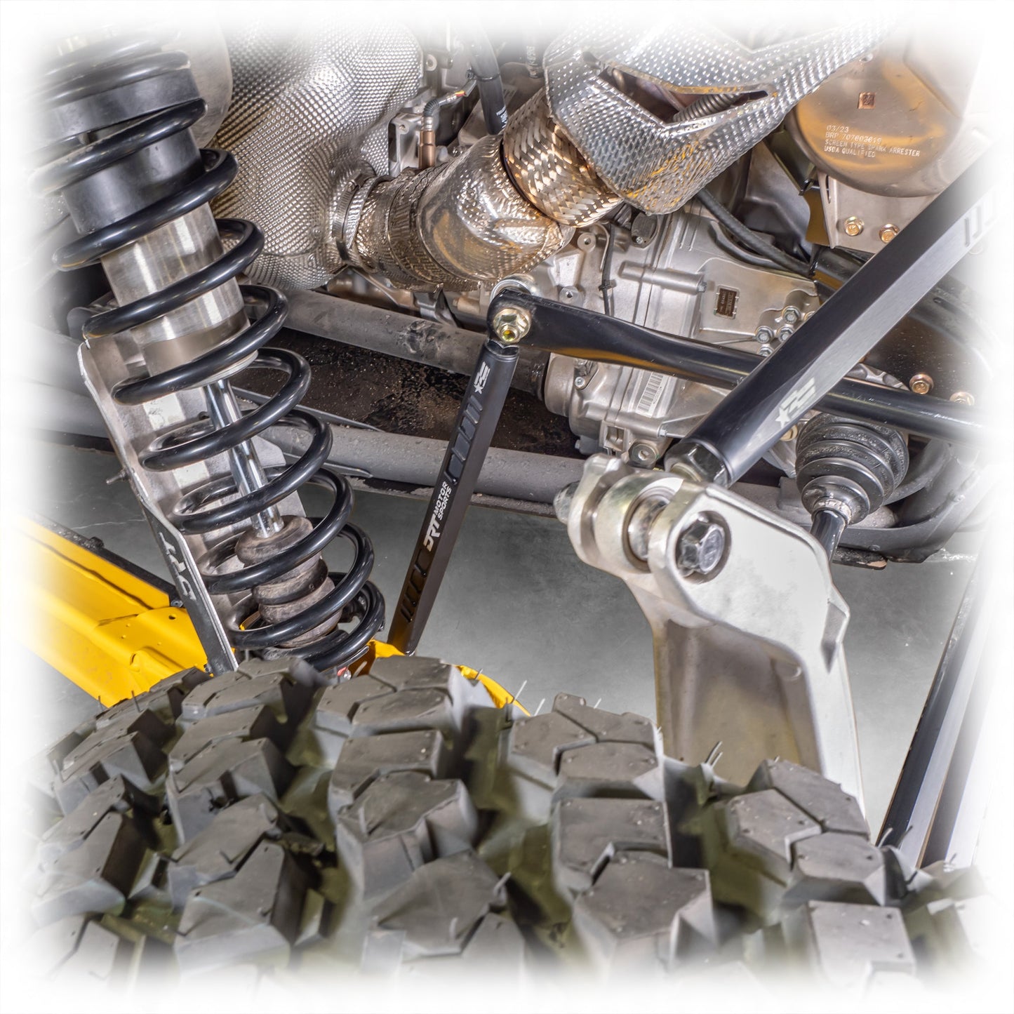 DRT Hex Rear Sway Bar Link Set for Can-Am Maverick R