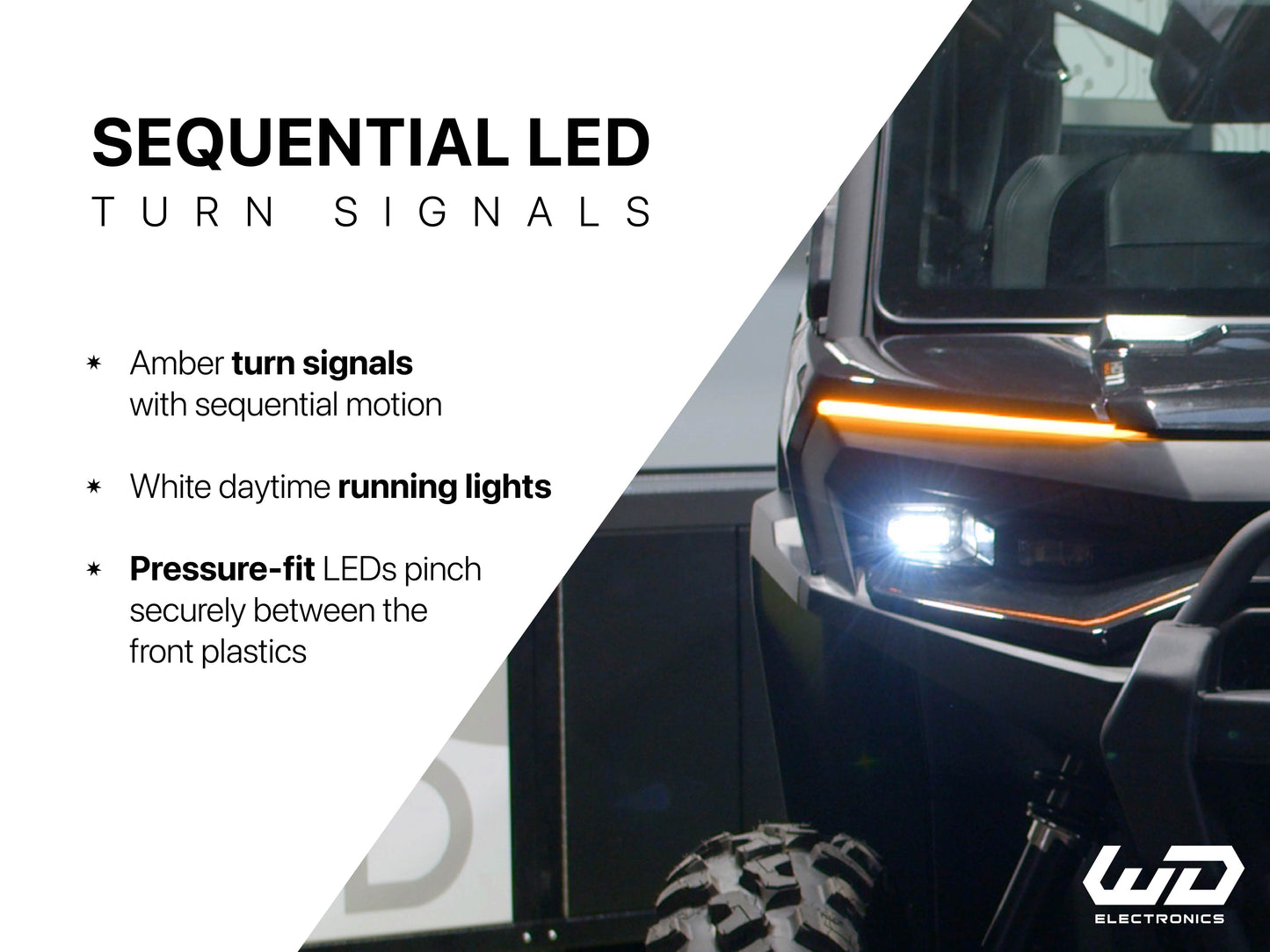 Can-Am Defender HD11 Signal Pro Sequential Turn Signal Kit 2026+