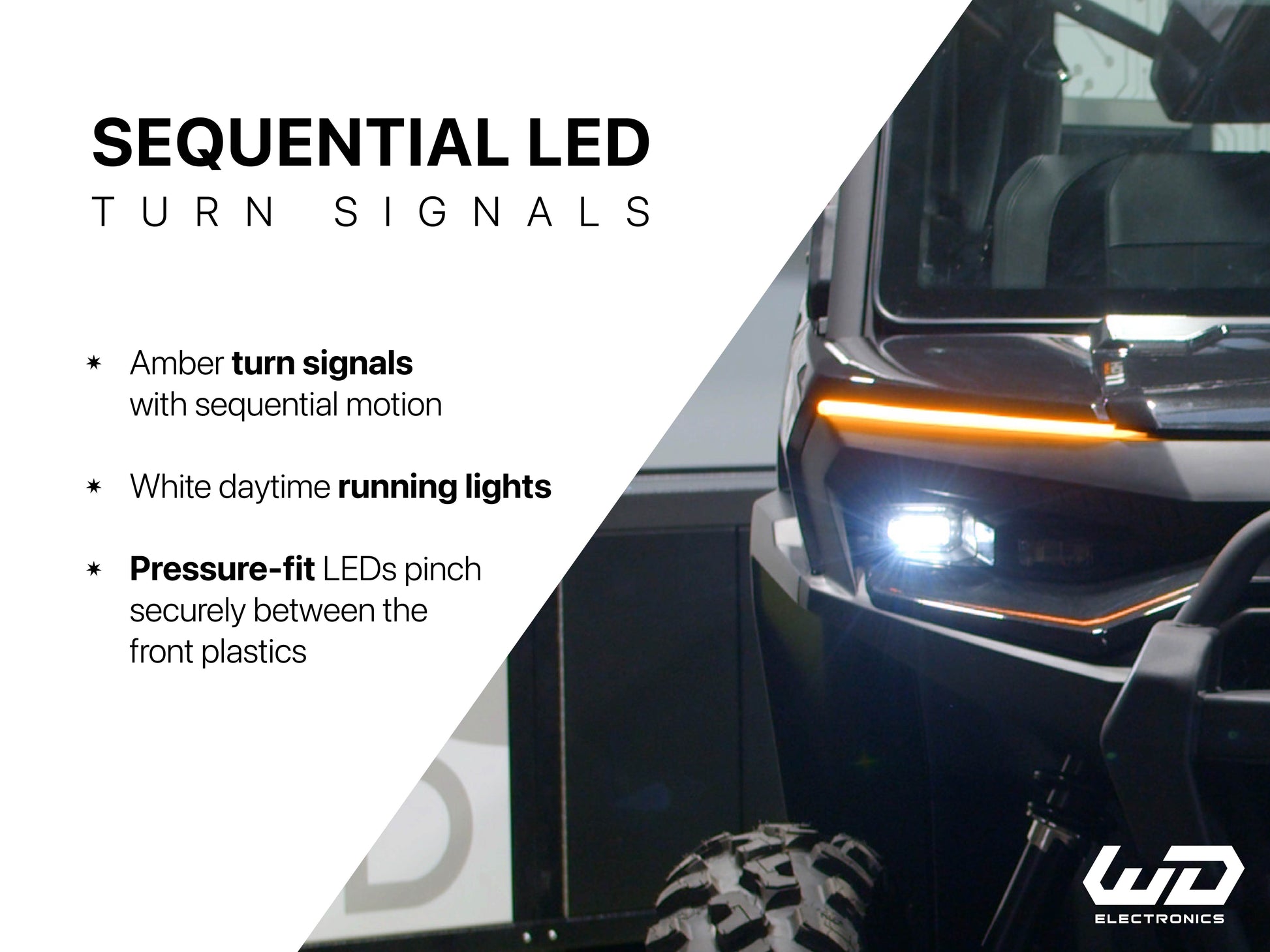 Can-Am Defender HD11 Signal Pro Sequential Turn Signal Kit 2026+