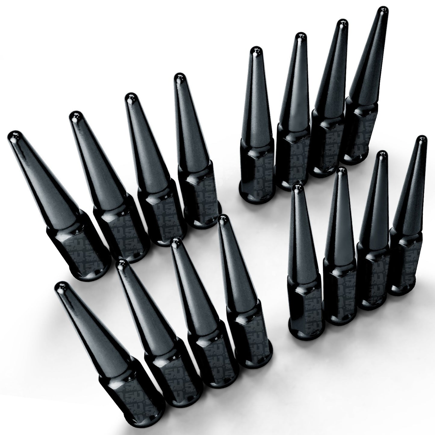 Spike Lug Nuts for Polaris RZR XP1000 & Can‑Am X3 – 16‑Pack