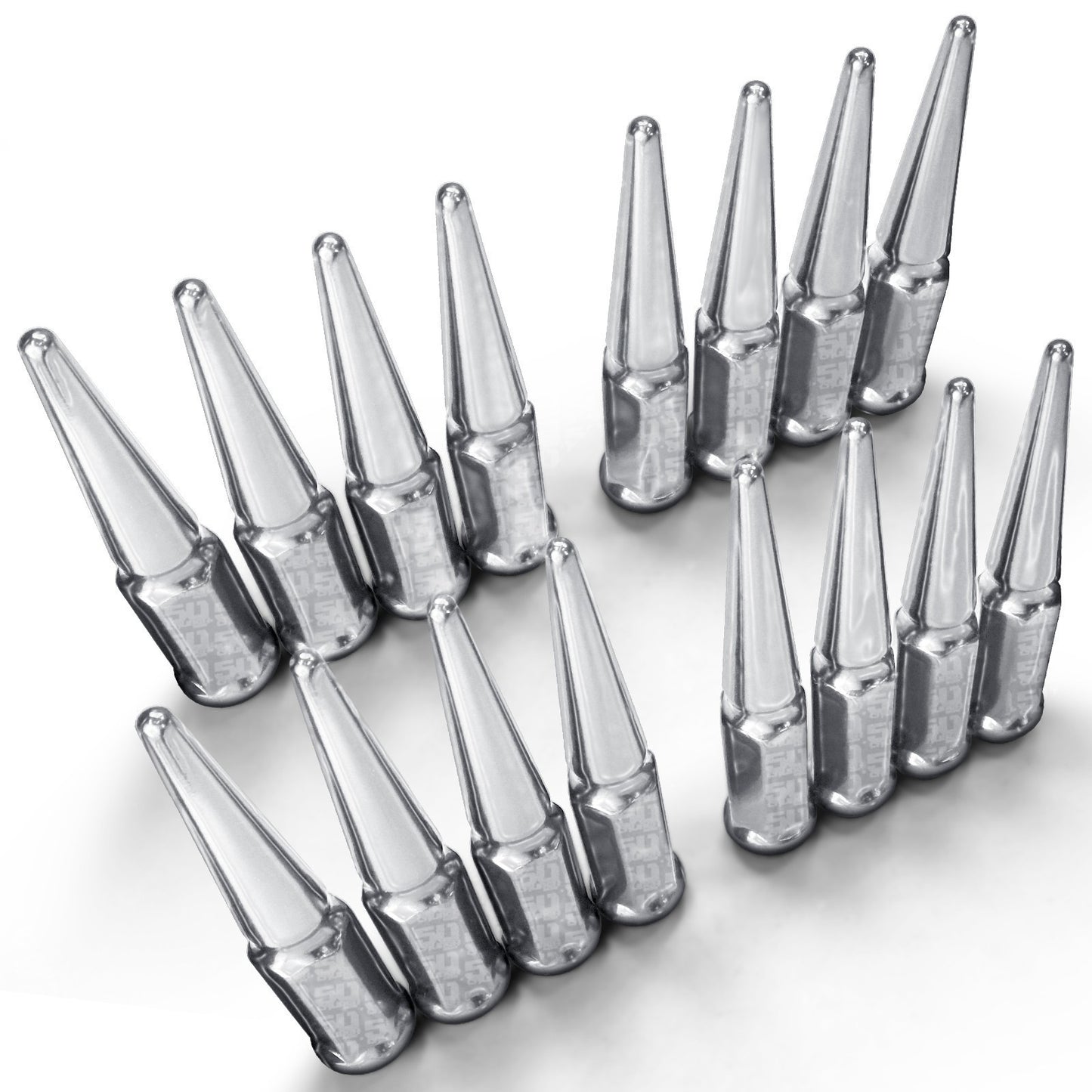 Spike Lug Nuts for Polaris RZR XP1000 & Can‑Am X3 – 16‑Pack