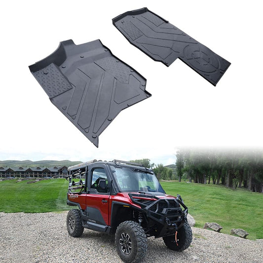Kemimoto TPE Floor Mats for Polaris Ranger XD 1500 2024+