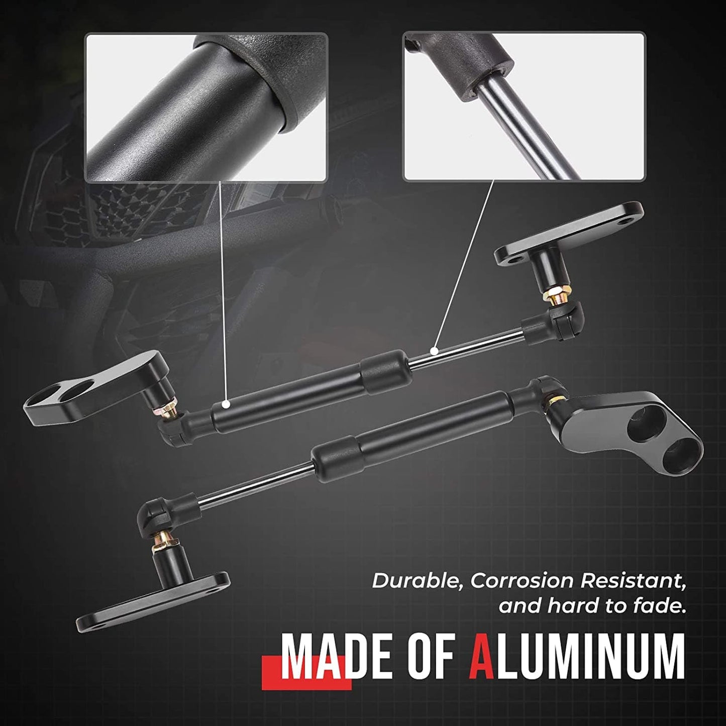 KEMIMOTO Strut Lifts Door Opener for Can‑Am Maverick X3/X3 Max
