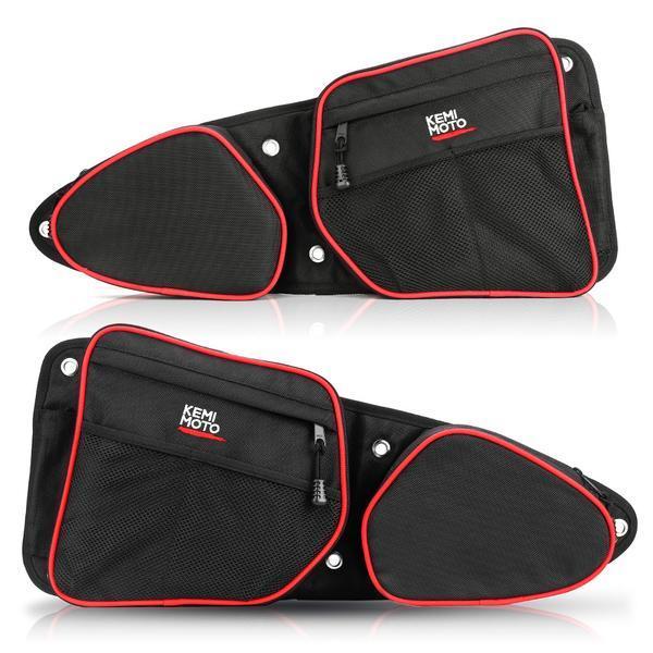 KEMIMOTO Front Door Bags & Rock Sliders for Polaris RZR