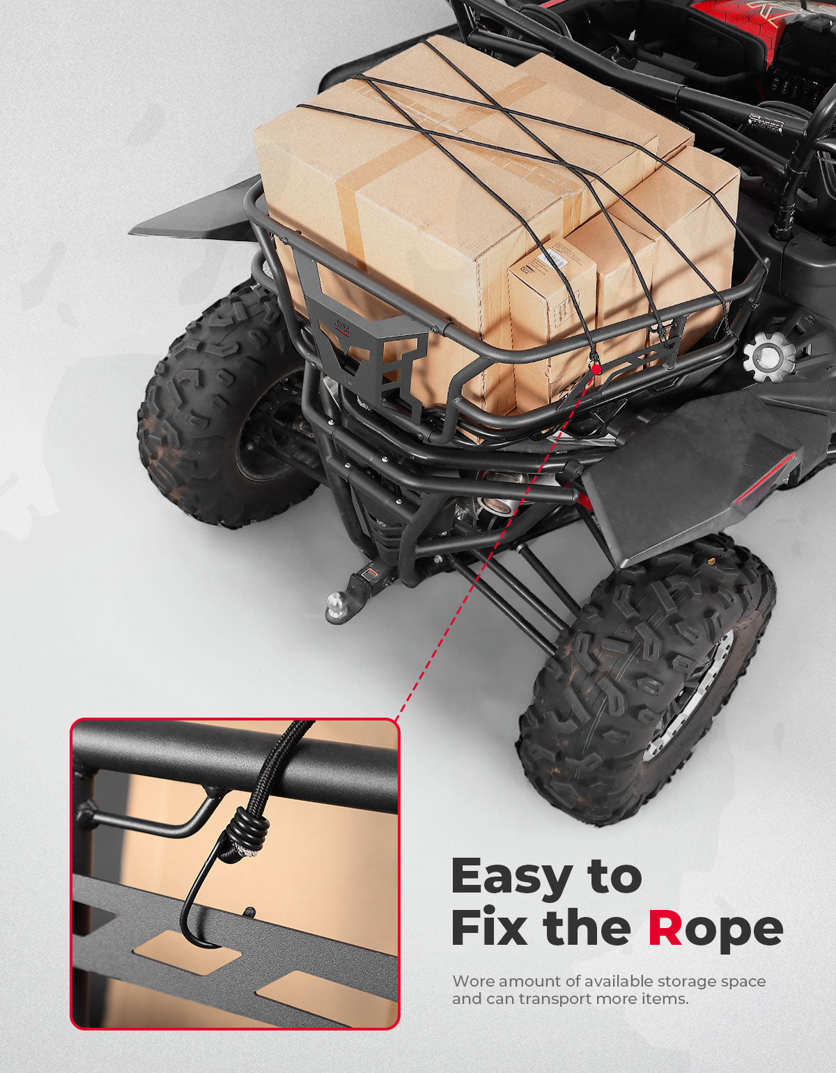 Kemimoto Bed Enclosure Rear Tailgate for CFMOTO ZFORCE 950