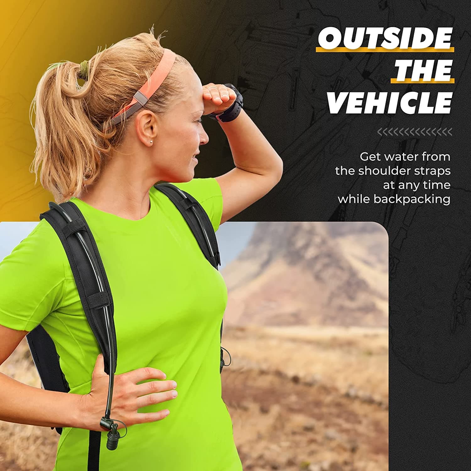Kemimoto Center Shoulder Console Bag with Detachable Cooler for Polaris/Can‑Am