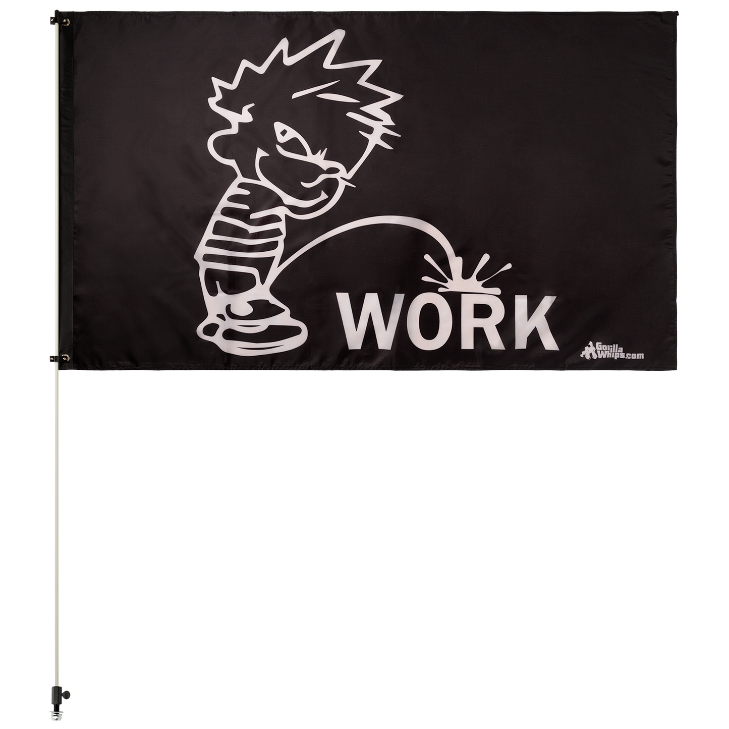 Pee On Work 3' x 5' Grommet Flag