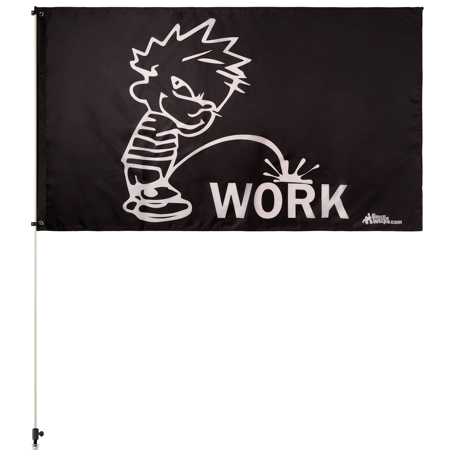 Pee On Work 3' x 5' Grommet Flag