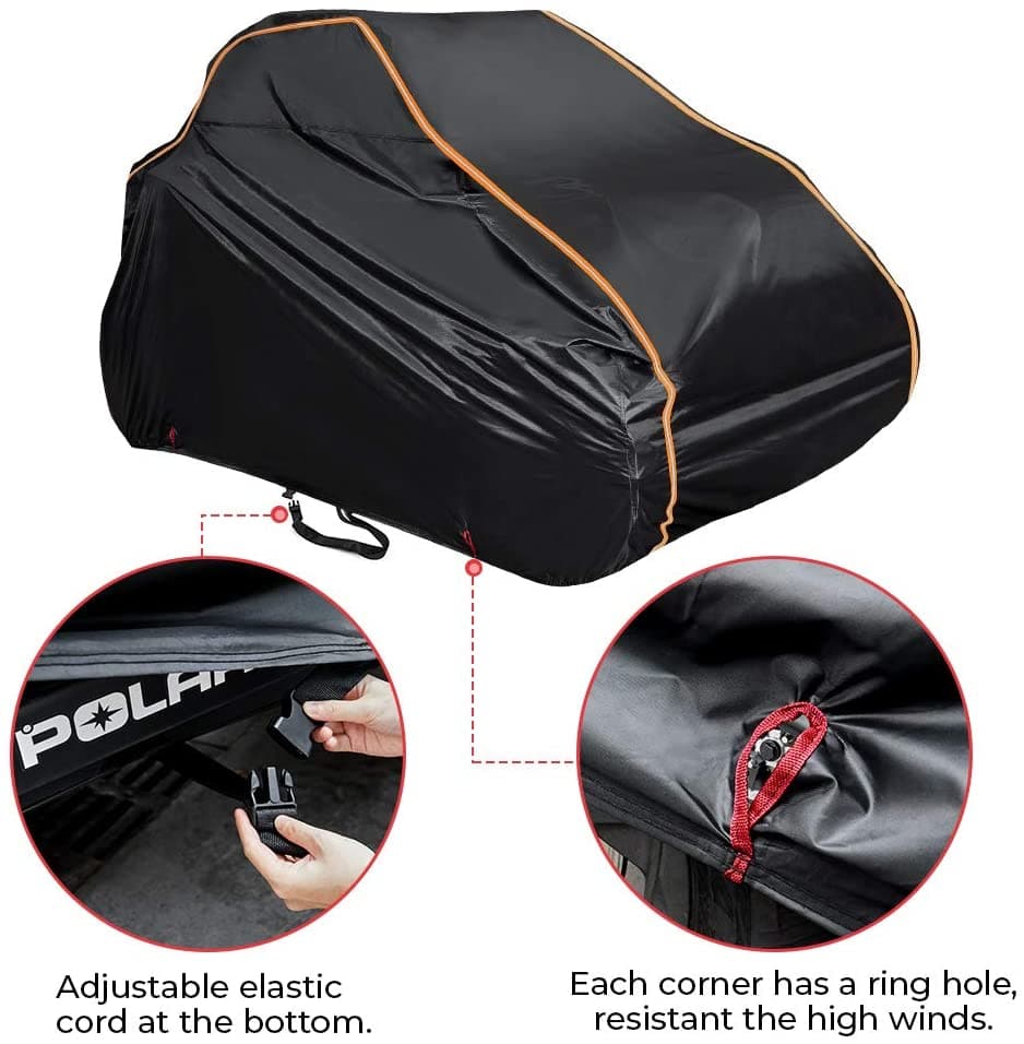 UTV Cover with Reflective Strip Fit Polaris RZR