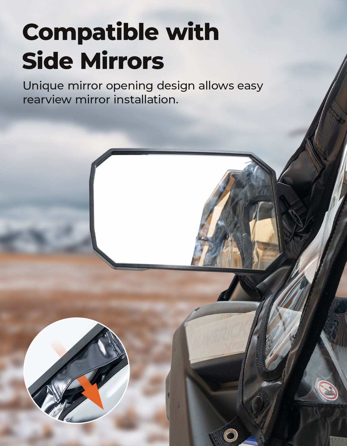 Soft Cab Enclosures & Rear Windshield for Can‑Am Maverick X3