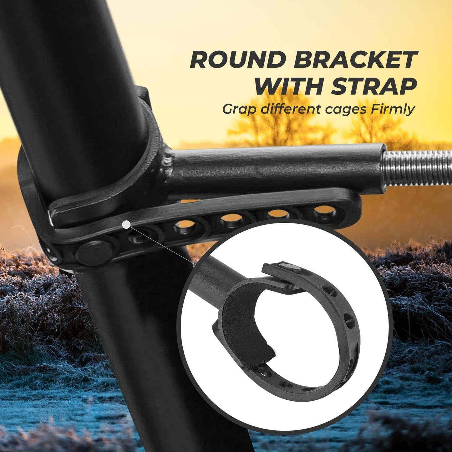 Kemimoto Overhead Bracket Holder Rack Front To Back