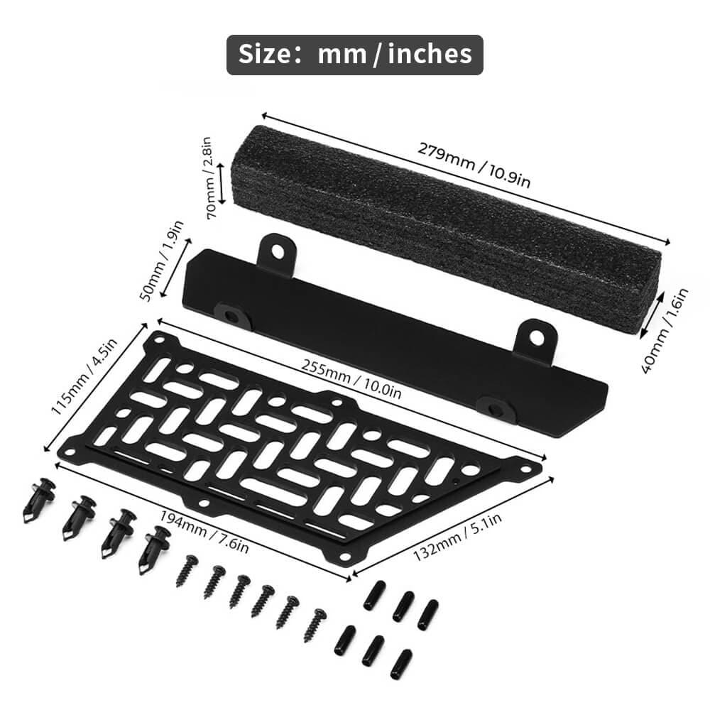 KEMIMOTO Navigation Storage Box And Holder Noise Reduction Kit