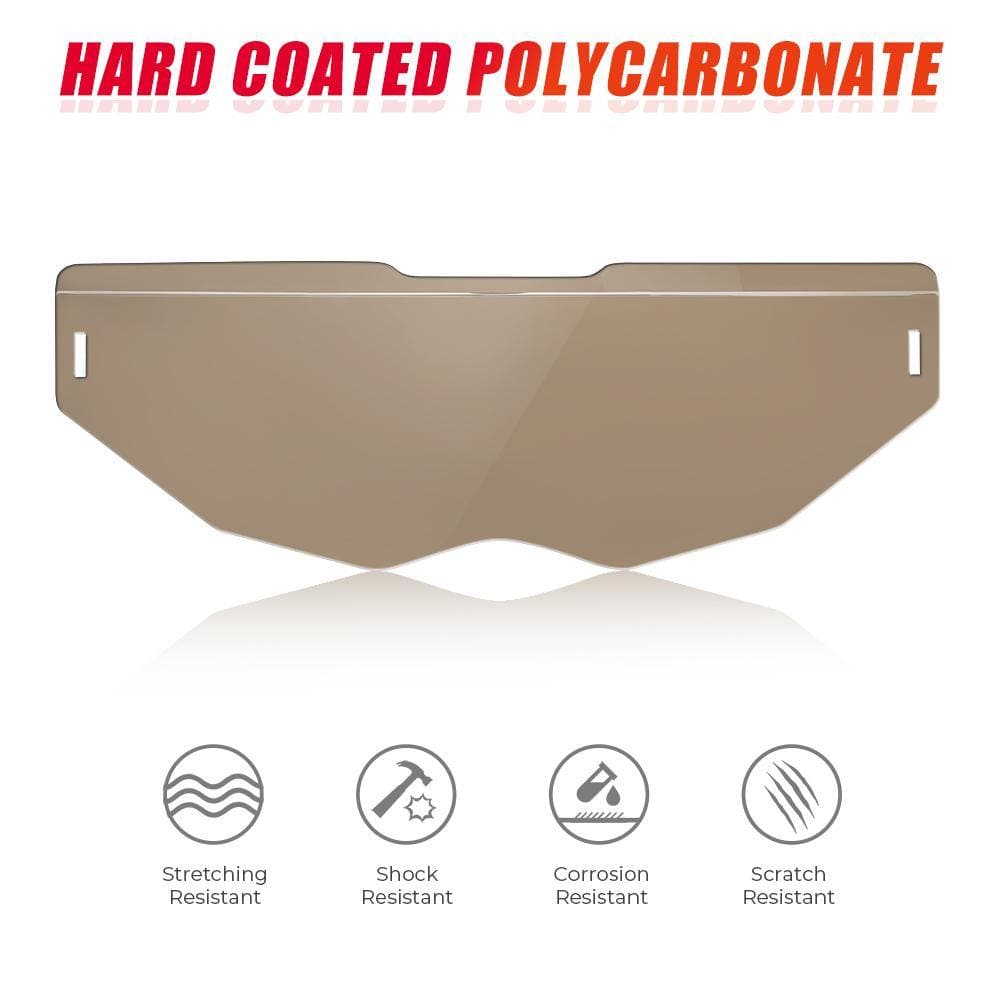 Kemimoto Tinted Half Windshield for Can‑Am Maverick X3
