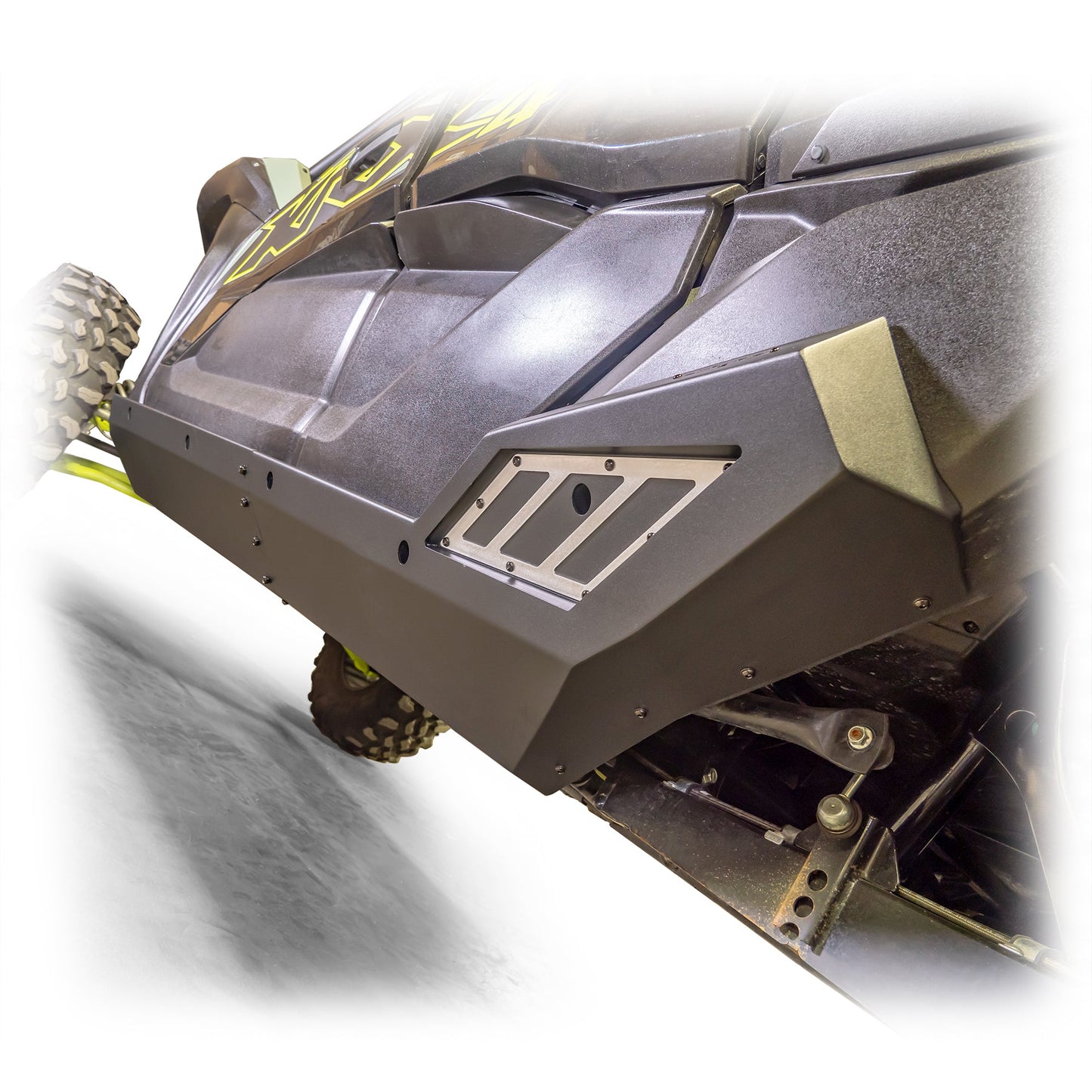 DRT Premium Black Rock Sliders for Kawasaki TERYX KRX/4 1000