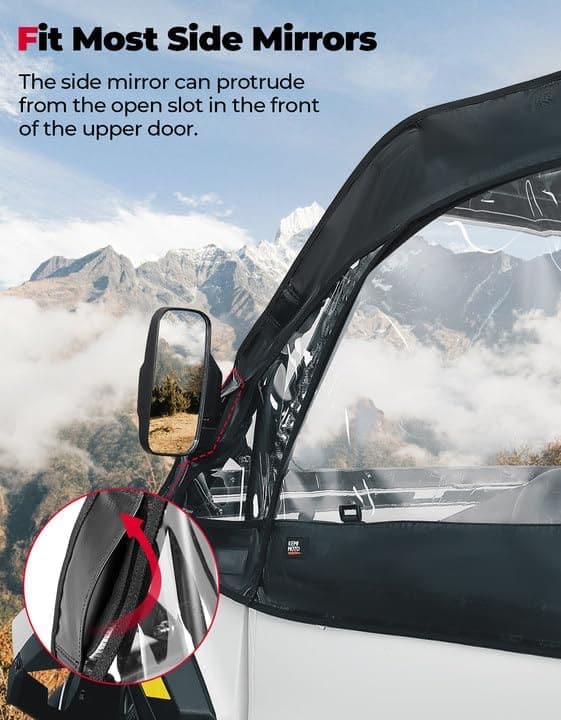 Kemimoto Cab Enclosure for Polaris RZR XP 4 1000 2024‑2025
