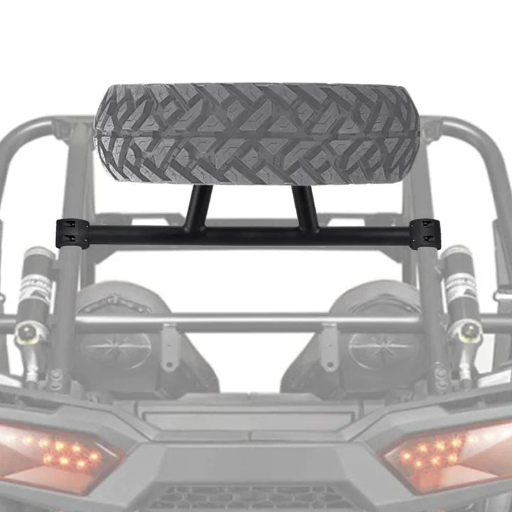 Spare Tire Carrier Mount & Lower Half Door Inserts Panels for Polaris RZR
