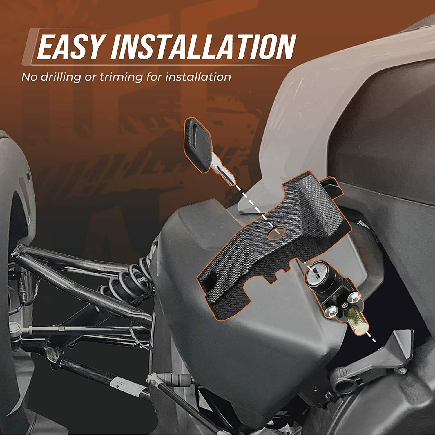 Locking Parking Brake Lever for Can‑Am Ryker
