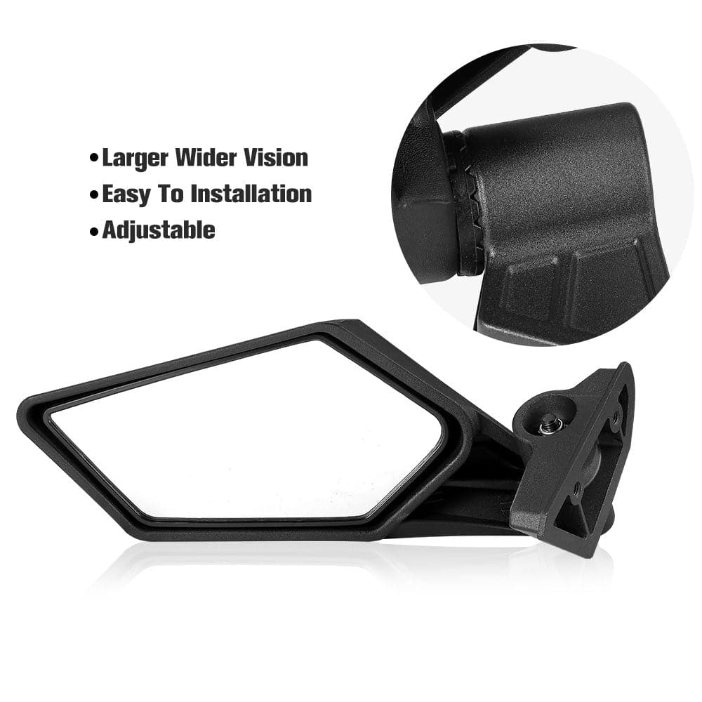 KEMIMOTO Tablet Holder & Mirrors Box 2‑Pack for Can‑Am X3/MAX