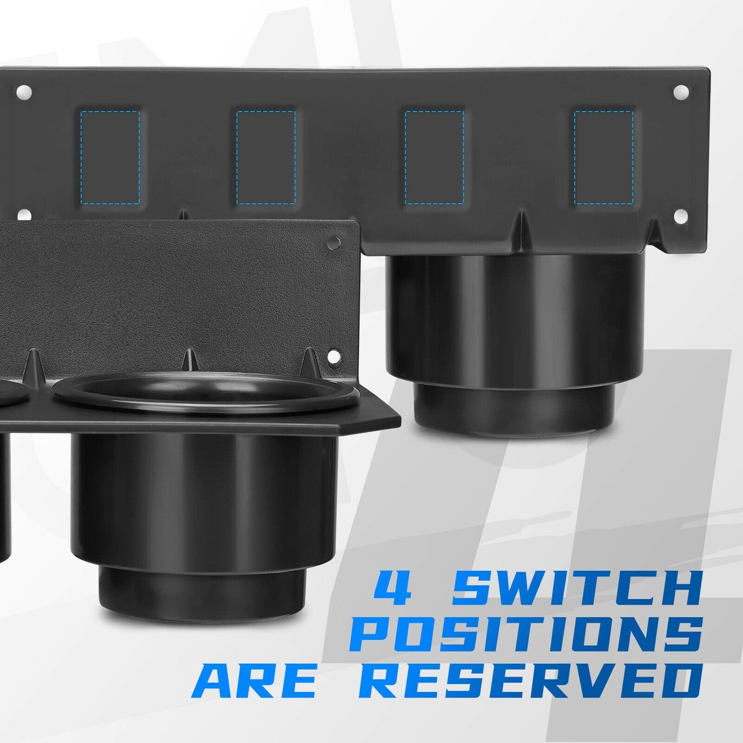 KEMIMOTO Center Dash Cup Holder for Honda Pioneer 700/700-4 2014‑2023