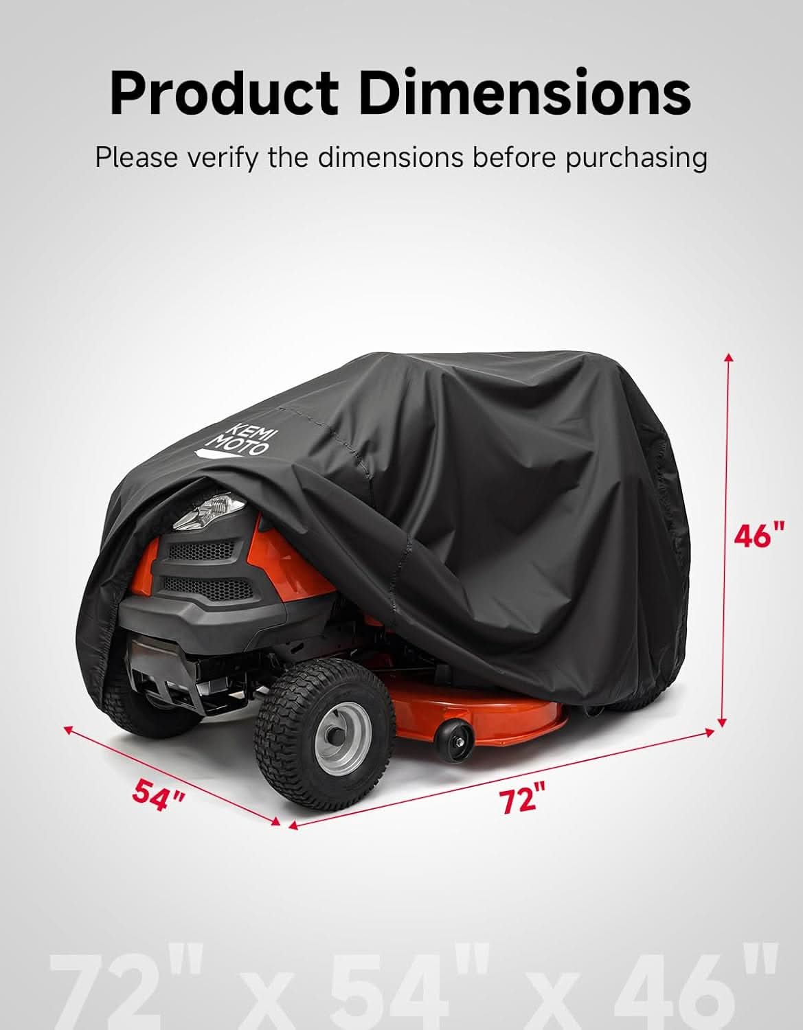 Riding Lawn Mower Cover For John Deere/Husqvarna/Cub Cadet/Toro