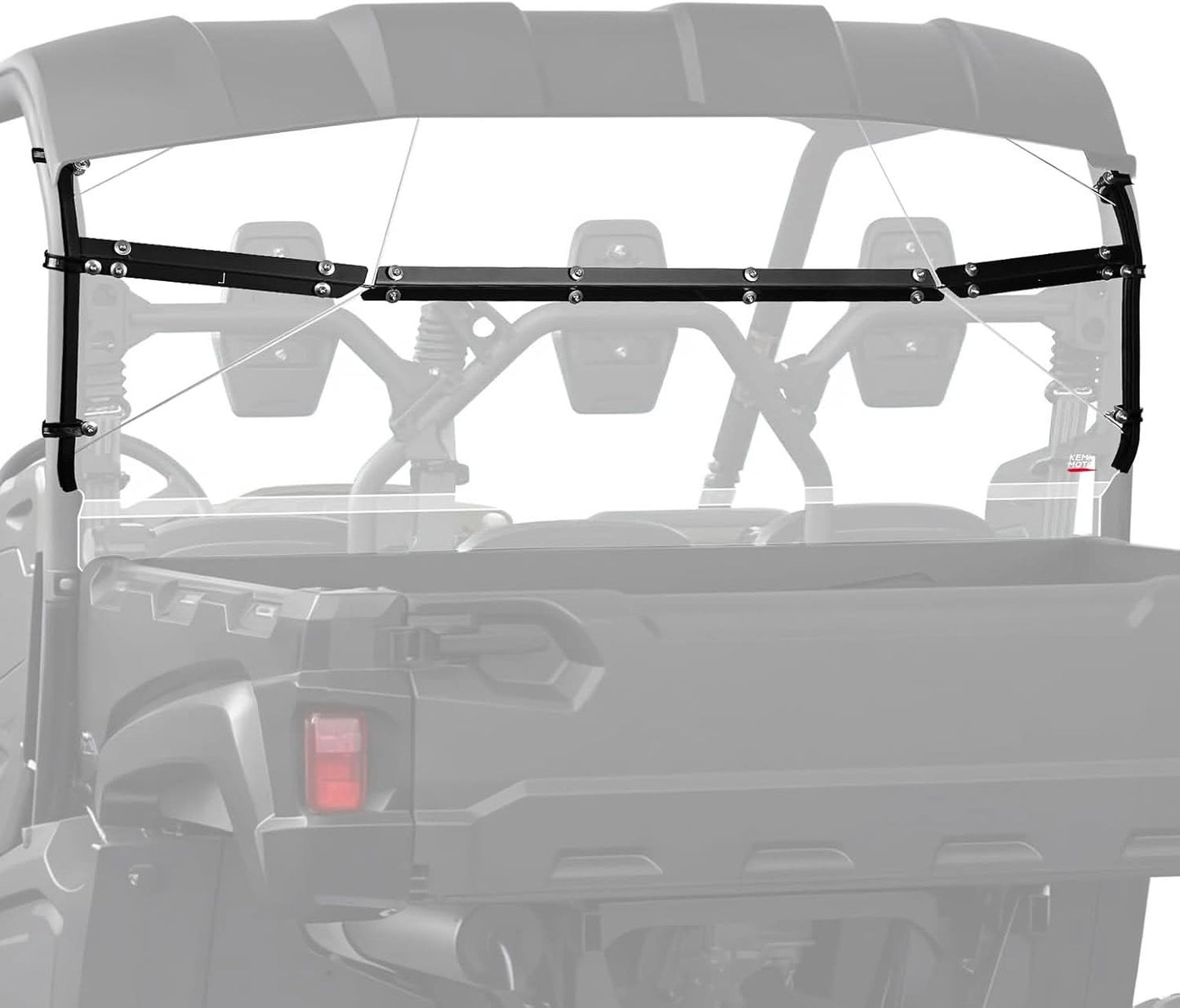 Kemimoto Rear Windshield for Yamaha Viking 2013+ Hard-Coated PC