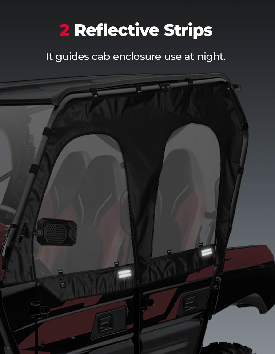 Kemimoto Soft Upper Doors for Kawasaki Teryx 4