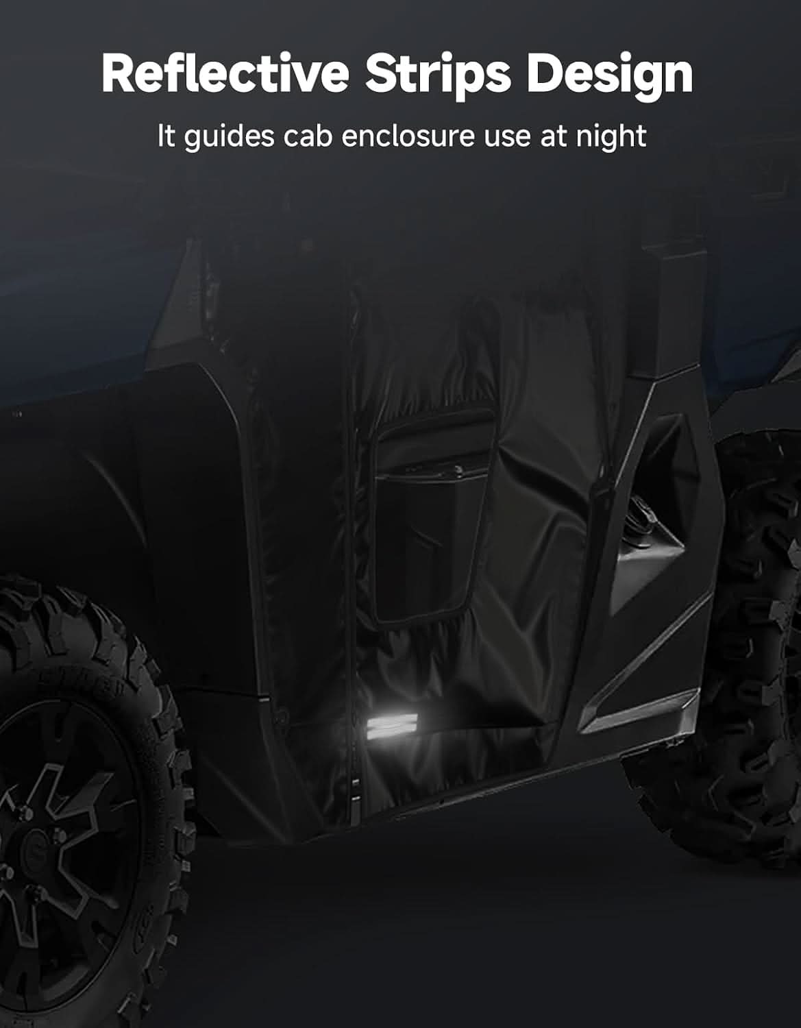 Kemimoto Soft Cab Enclosure Doors for CFMOTO UFORCE 1000
