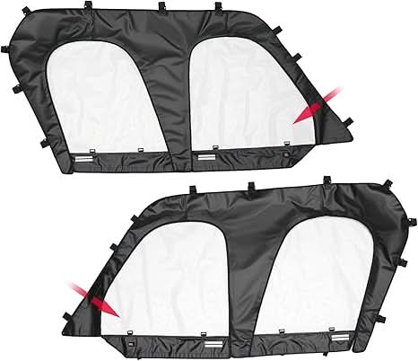 Kemimoto Soft Upper Doors for Kawasaki Teryx 4