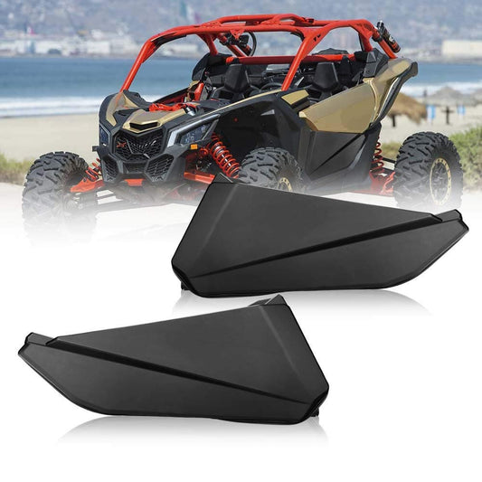 Front Lower Doors with Metal Frame for Can-Am Maverick X3