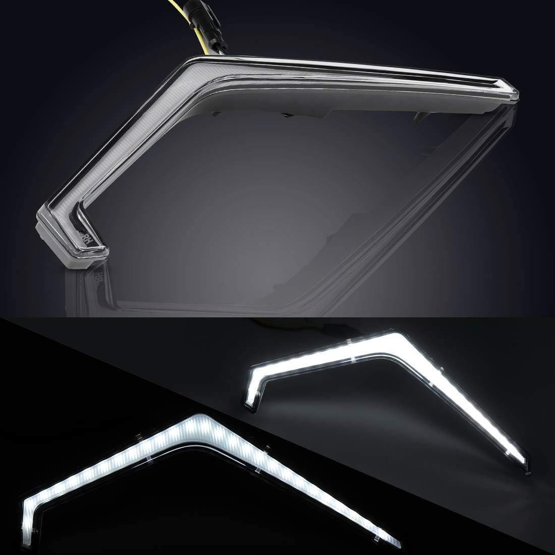 Kemimoto UTV Front Fang Light Set for 2019+ Polaris RZR