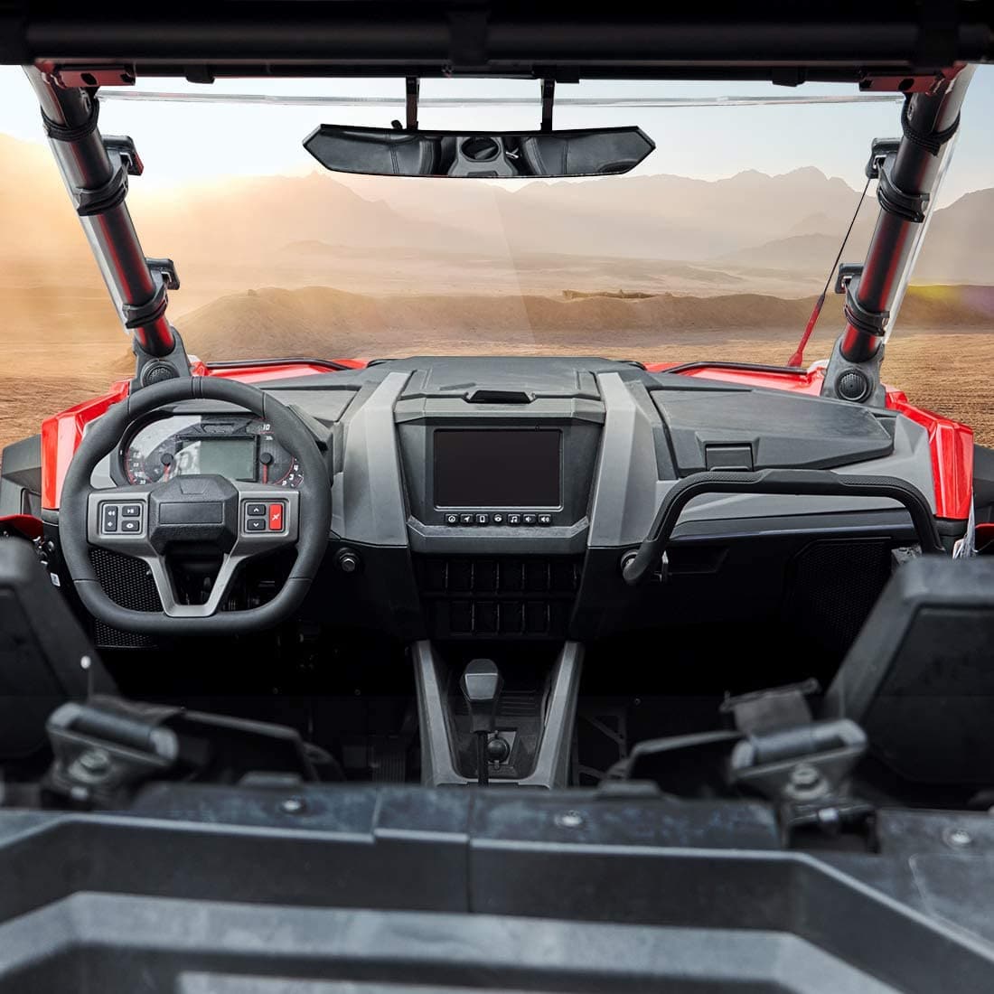 Kemimoto Scratch Resistant Full Windshield for 2020+ Polaris RZR PRO