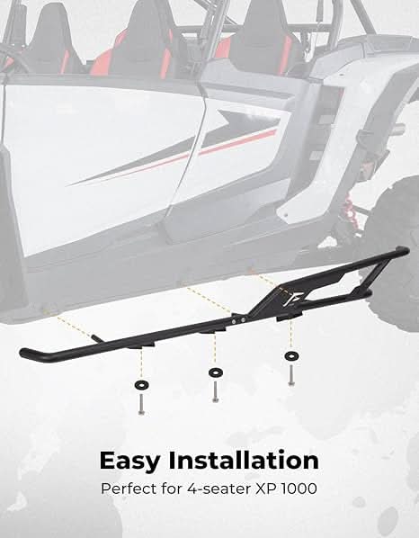 Kemimoto Steel Nerf Bars for Polaris RZR XP4-1000