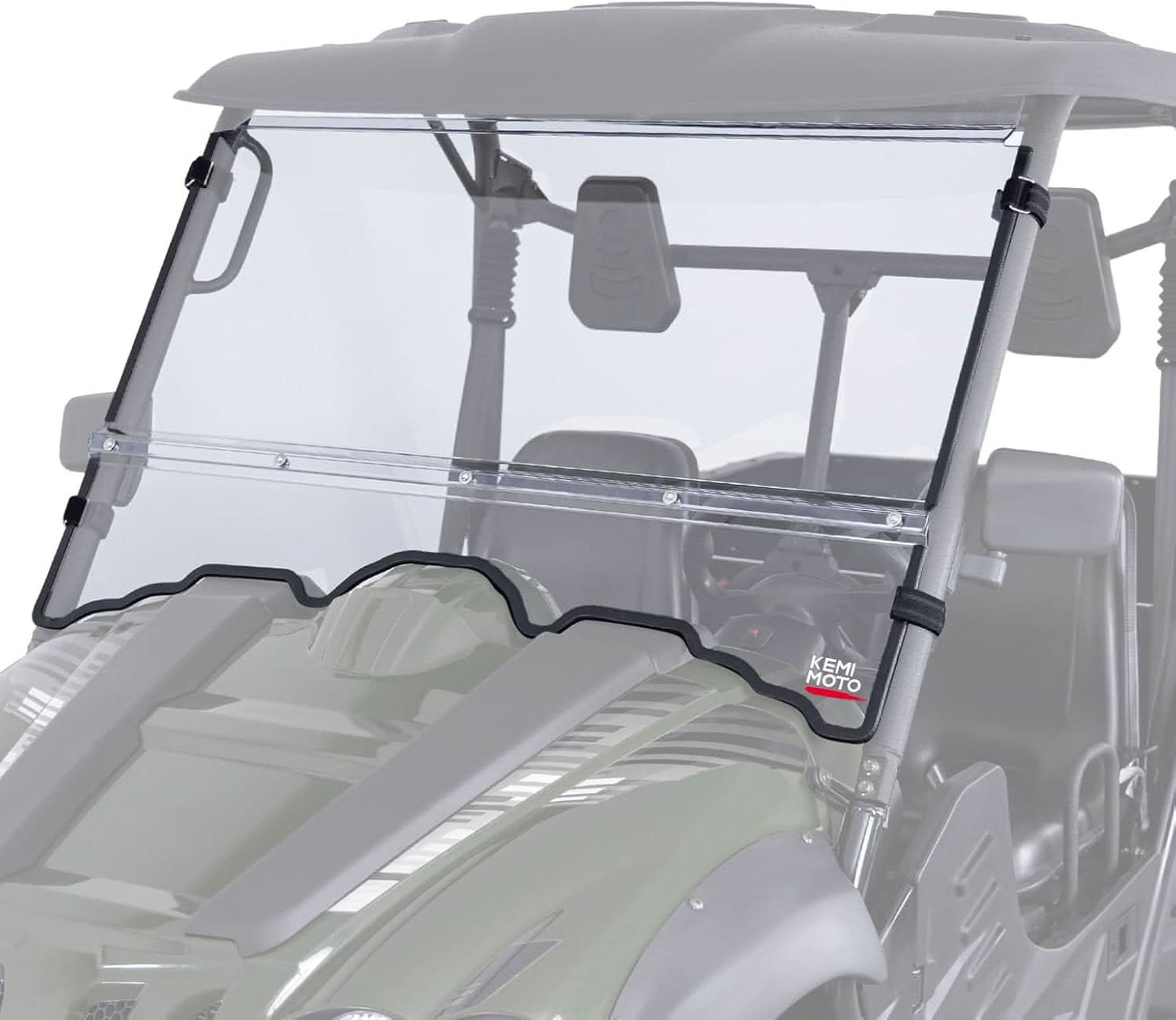 Kemimoto PC Front Windshield for Hisun Axis Coleman Massimo 500/700