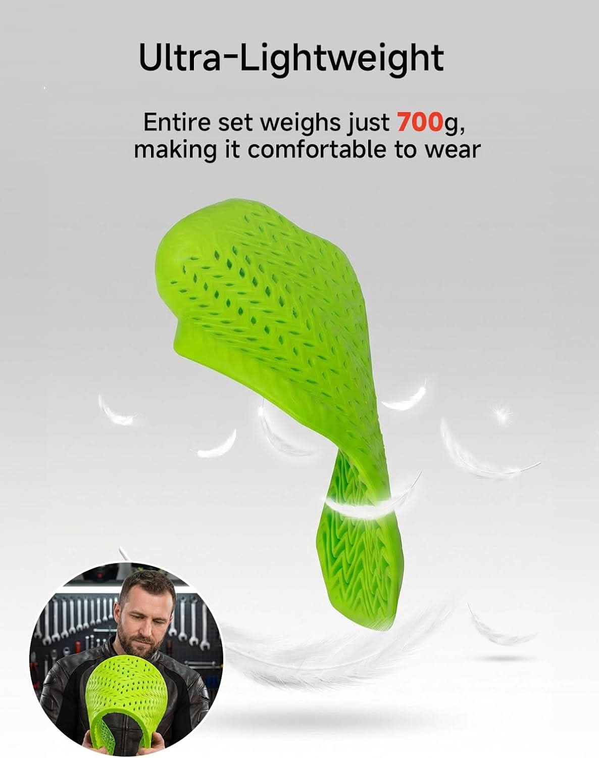Kemimoto CE 2 Back Protector with CE Level 2 Certification