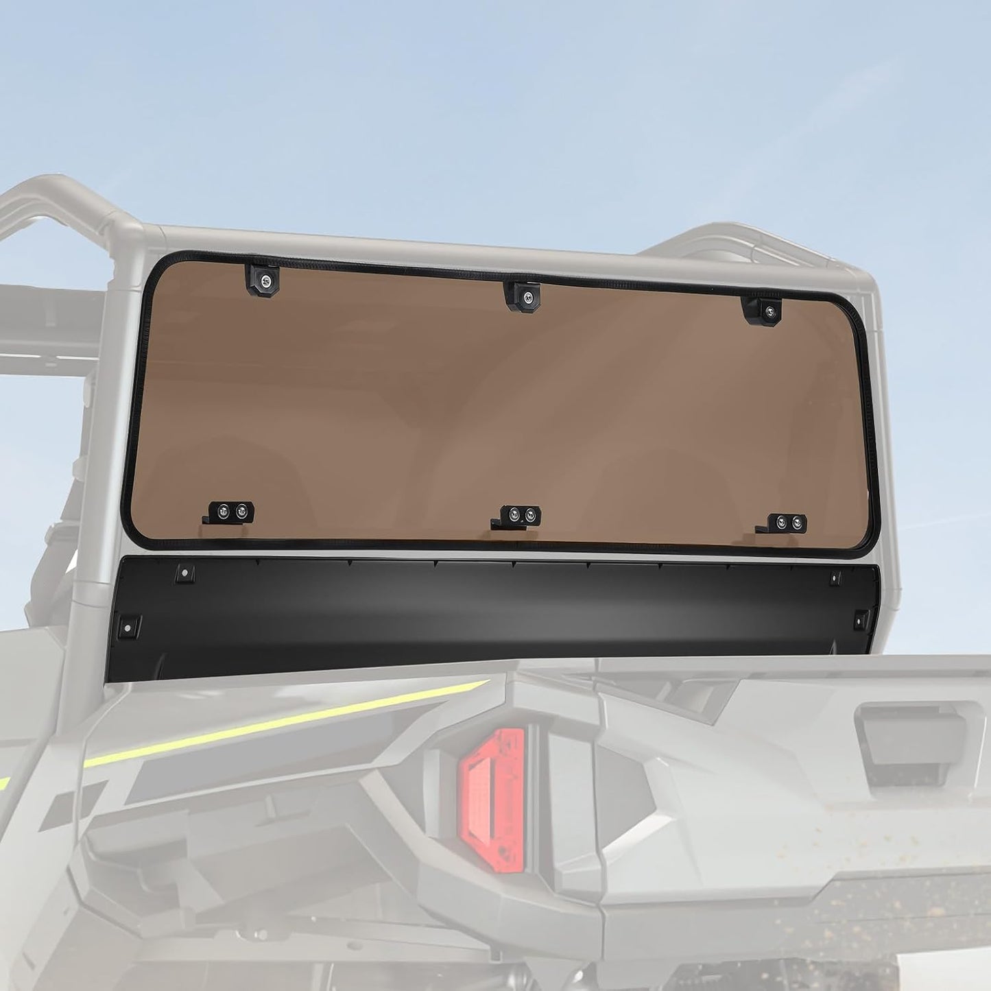 Tinted Rear Hard Windshield for Polaris General 1000/4/XP 1000/4 2016-2026