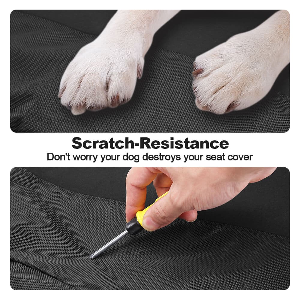 KEMIMOTO UTV Waterproof Seat Cover & 2" Tie‑Down Anchors for Polaris Ranger