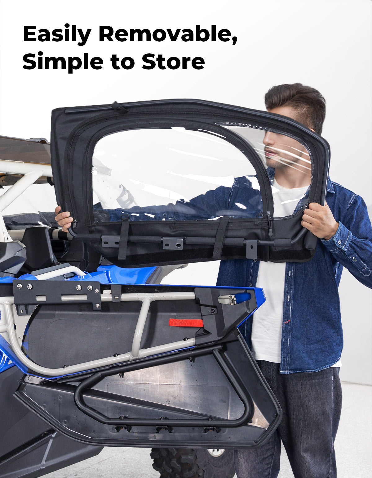 Soft Cab Enclosures with Metal Frame for Can‑Am Maverick X3 MAX