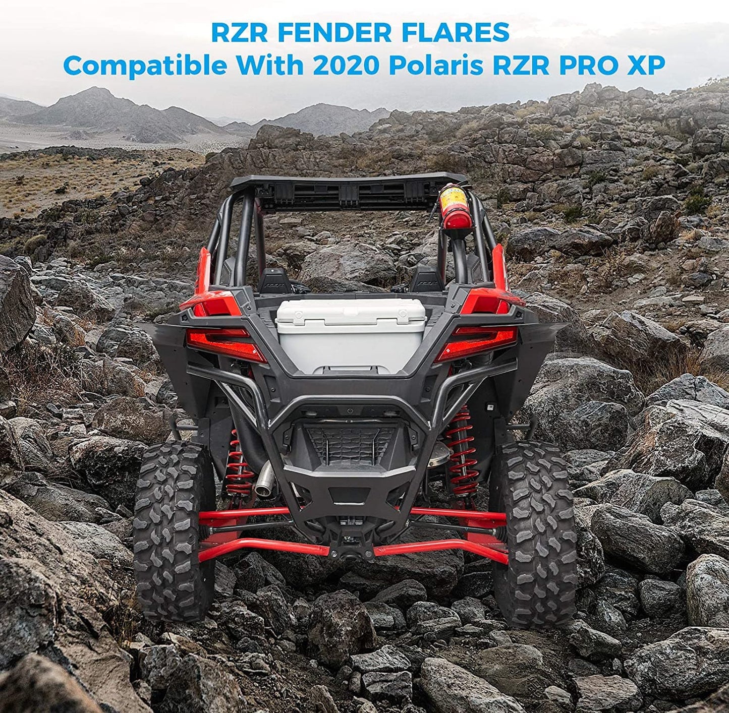 Kemimoto Fender Flares Kit for Polaris RZR PRO XP 2020-2024