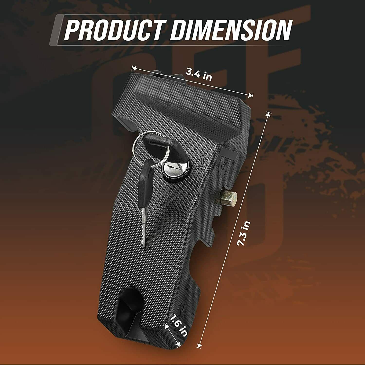 Locking Parking Brake Lever for Can‑Am Ryker