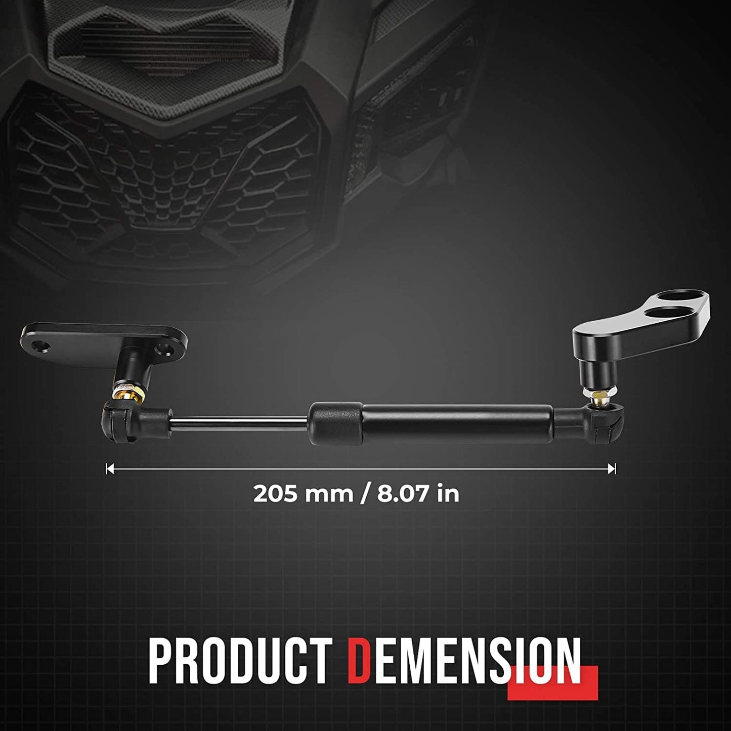 KEMIMOTO Strut Lifts Door Opener for Can‑Am Maverick X3/X3 Max