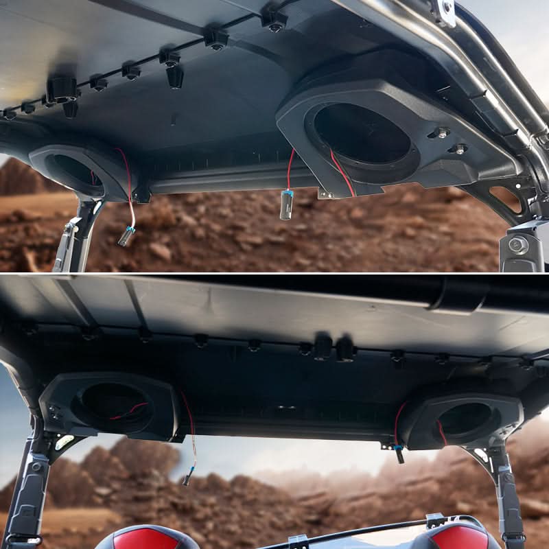Kemimoto Rear Roof Speaker Pods for Polaris General 1000 XP 1000