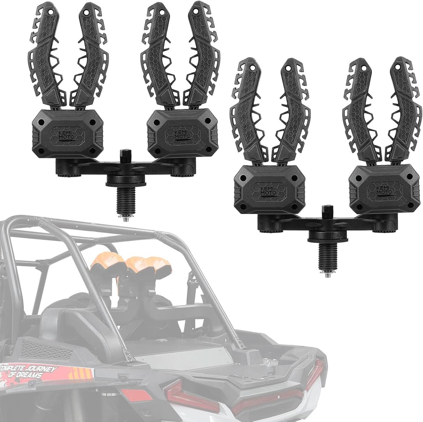 Kemimoto Hunting Tool Holder Single Rack for Sportsman and RZR